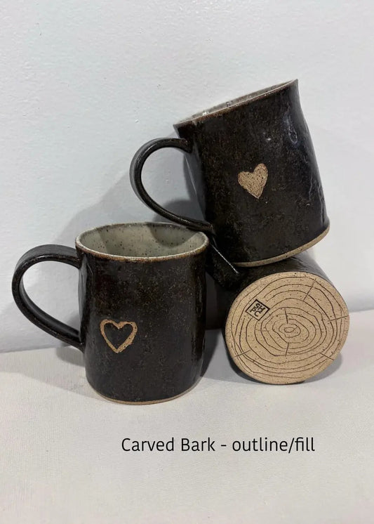 SHPC Carved Bark Mug 14oz *Local*
