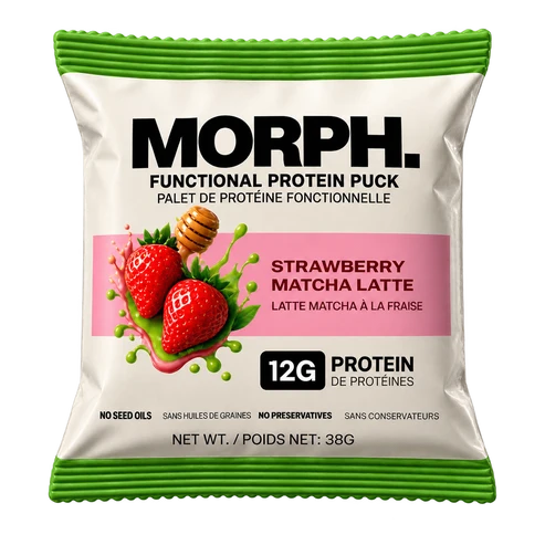 Morph Strawberry Matcha Latte Functional Protein Bar