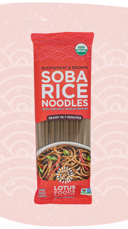 Lotus Buckwheat & Brown Soba Rice Noodles (Org) (GF)