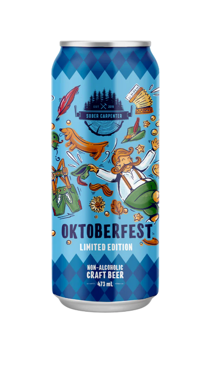 Sober Carpenter Non-Alcoholic Oktoberfest Craft Beer - Limited Edition
