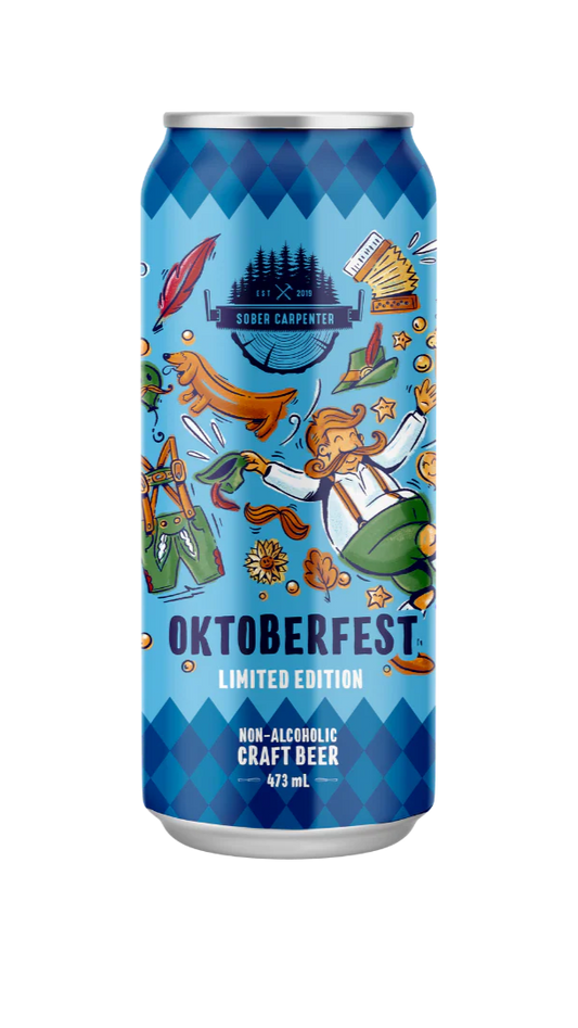 Sober Carpenter Non-Alcoholic Oktoberfest Craft Beer - Limited Edition
