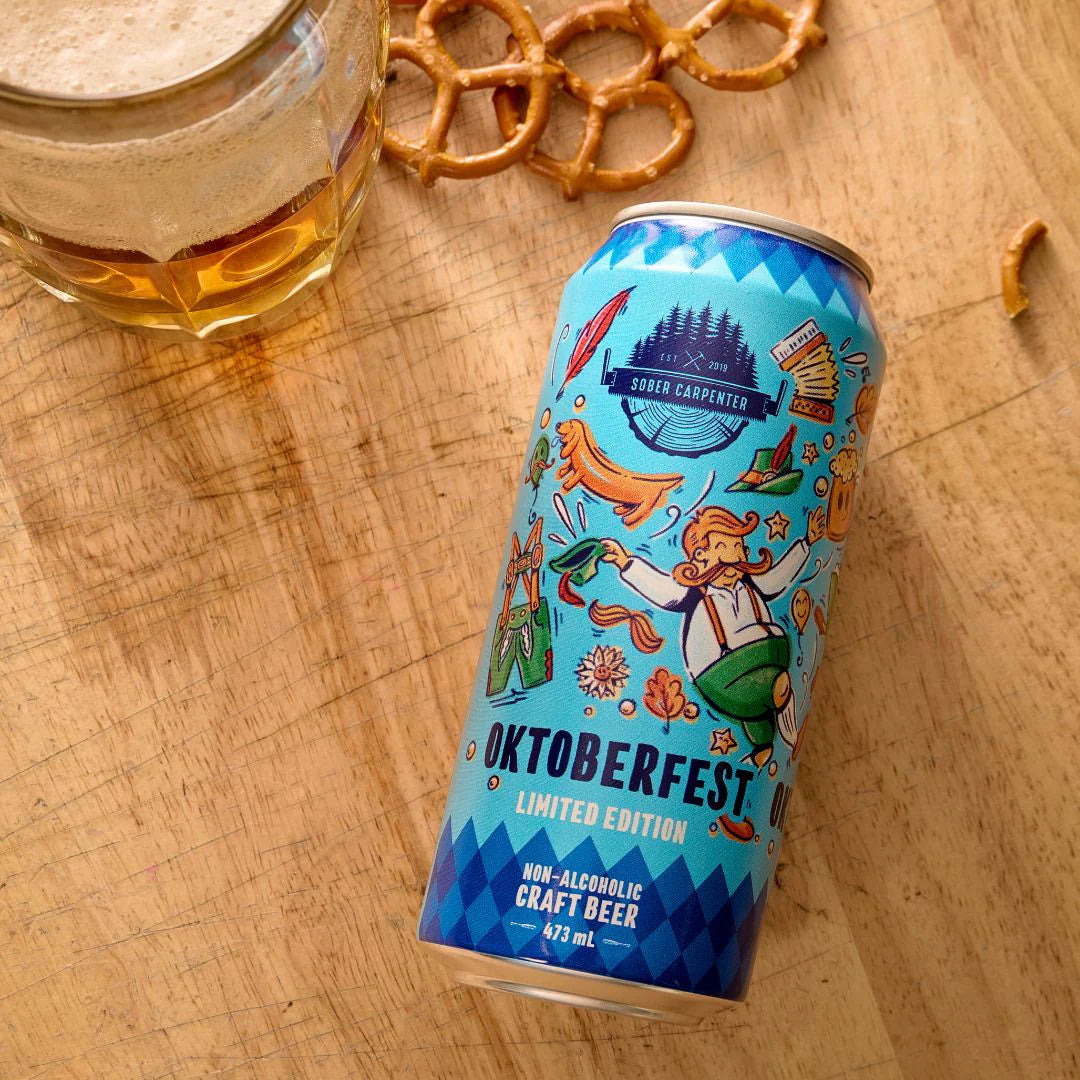 Sober Carpenter Non-Alcoholic Oktoberfest Craft Beer - Limited Edition