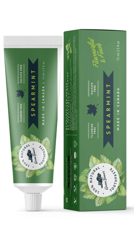 Green Beaver Toothpaste - Spearmint
