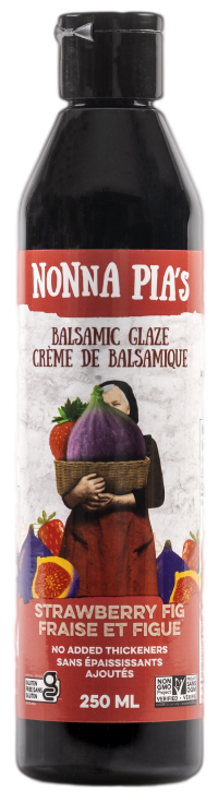 Nonna Pia's Balsamic Glaze, Strawberry Fig