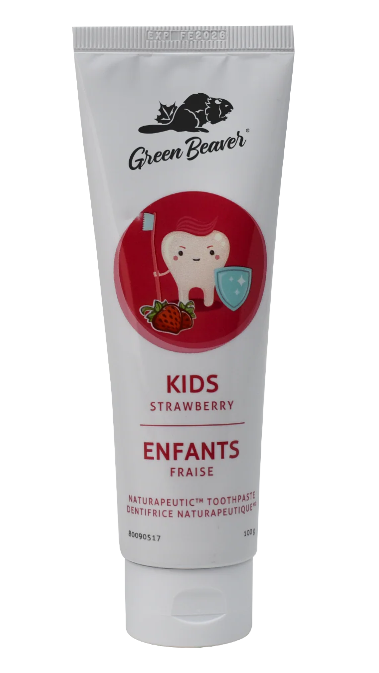 Green Beaver Naturapeutic Toothpaste - Kids Strawberry