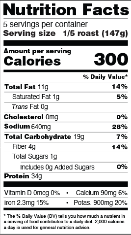 Tofurky Plant-Based Roast & Wild Rice Stuffing (V) *FROZEN*