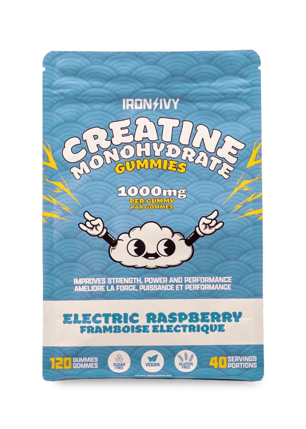 Iron & Ivy Creatine 120 Gummies