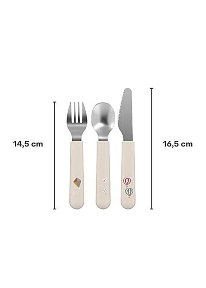 Mepal Mio Childrens Cutlery Turquoise, Set of 3