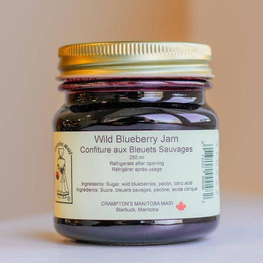 Crampton's Wild Blueberry Jam, LOCAL