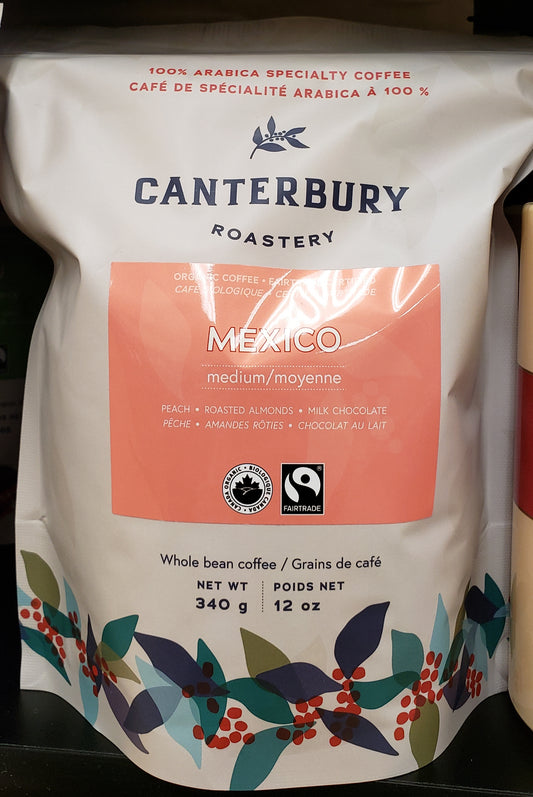 Canterbury Roastery Mexico ORG + FT Medium Roast Coffee