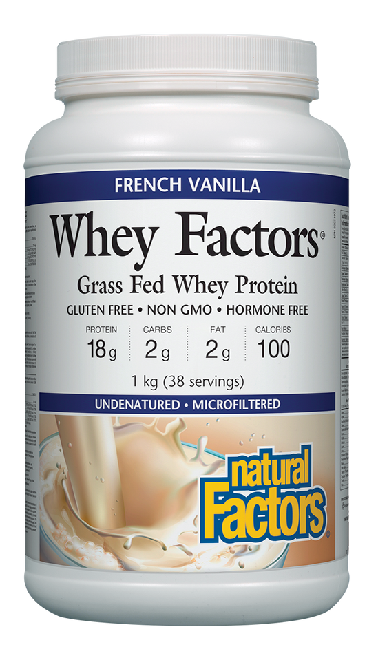 Whey Factors® Protein Drink Mix - 3 Flavours