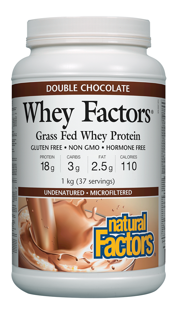 Whey Factors® Protein Drink Mix - 3 Flavours