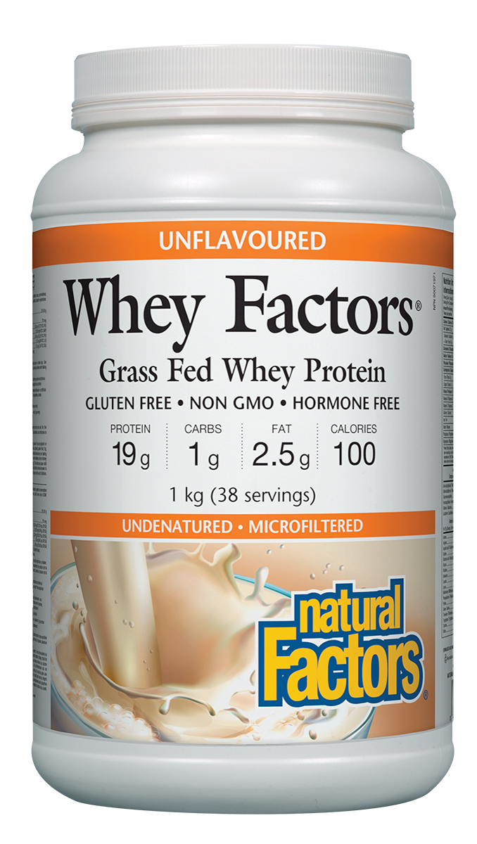 Whey Factors® Protein Drink Mix - 3 Flavours