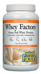 Whey Factors® Protein Drink Mix - 3 Flavours