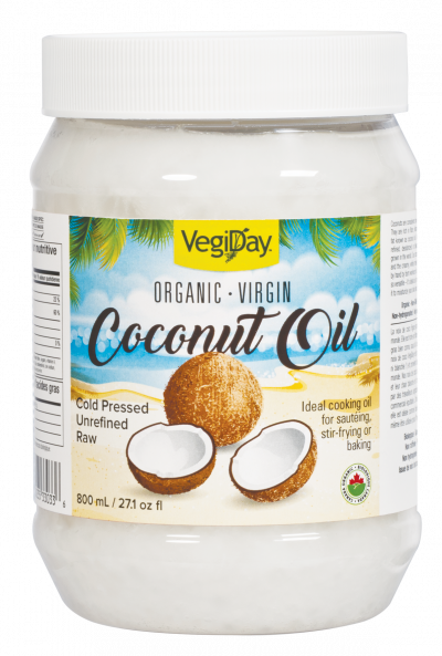 Coconut Oil - Virgin, Cold-Pressed (ORG) - 2 SIZES AVAILABLE