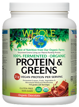 Fermented Organic Protein & Greens - Tropical, Chocolate, Vanilla Chai, Unflavoured