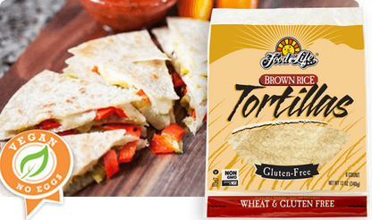Tortillas, Brown Rice (GF) *FROZEN*
