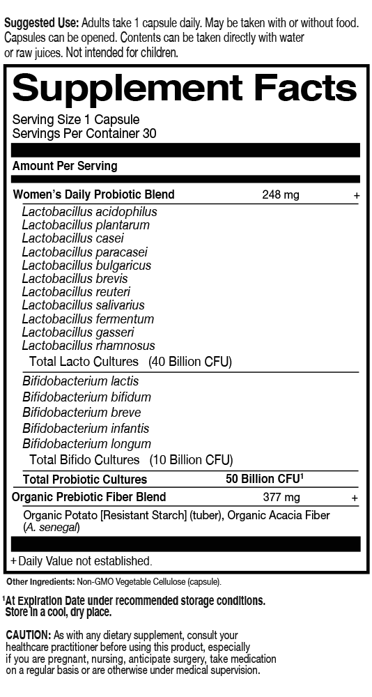 Dr. Formulated Probiotics Once Daily Women's