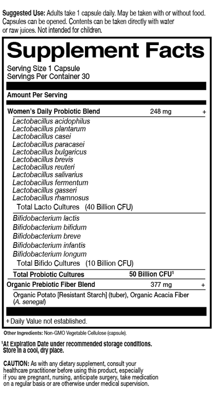 Dr. Formulated Probiotics Once Daily Women's