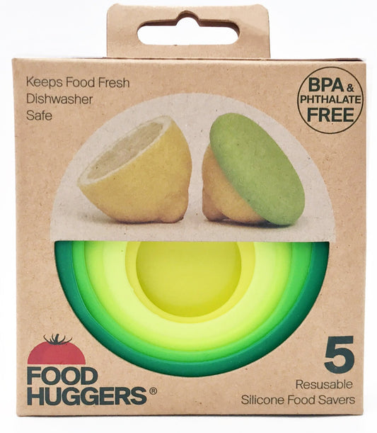 Food Huggers Fresh Green Set of 5